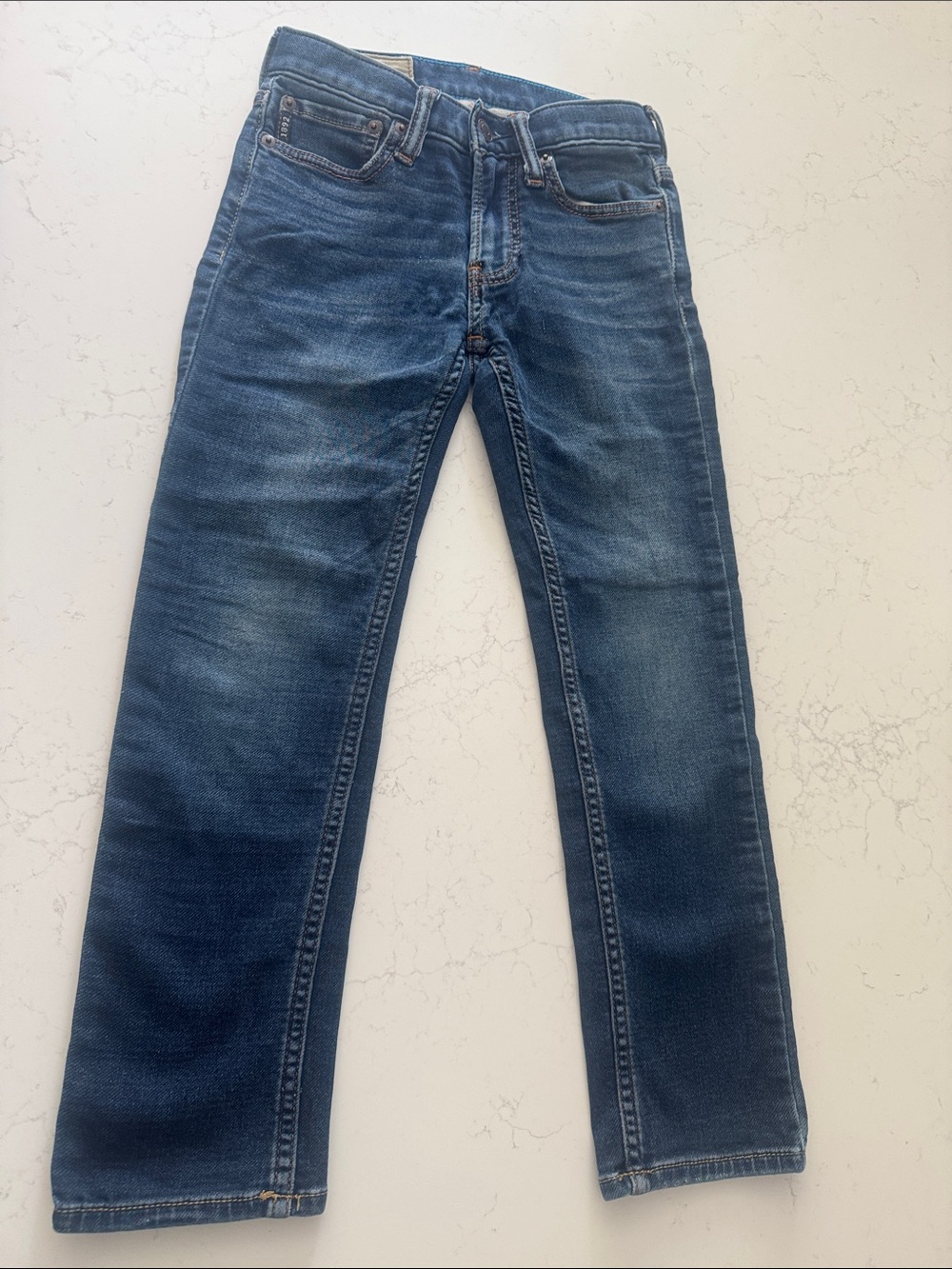 Girls Abercrombie Classic Blue Denim Jeans
